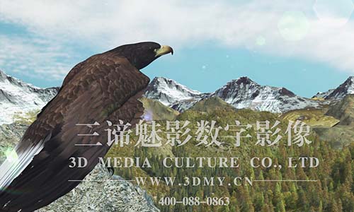 亚丁卡通宣传片三维动画